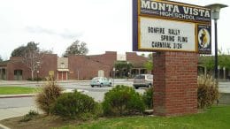 Monta Vista High School has been named a California Distinguished School for 2019.