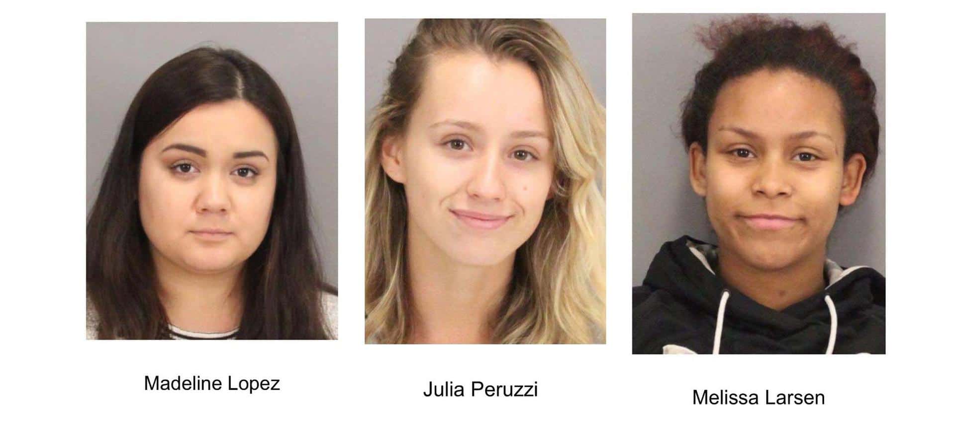 Three alleged thieves targeted employees at open houses, retail stores